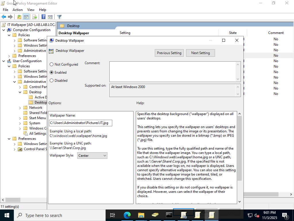 IT Shared Drive Z Mapped